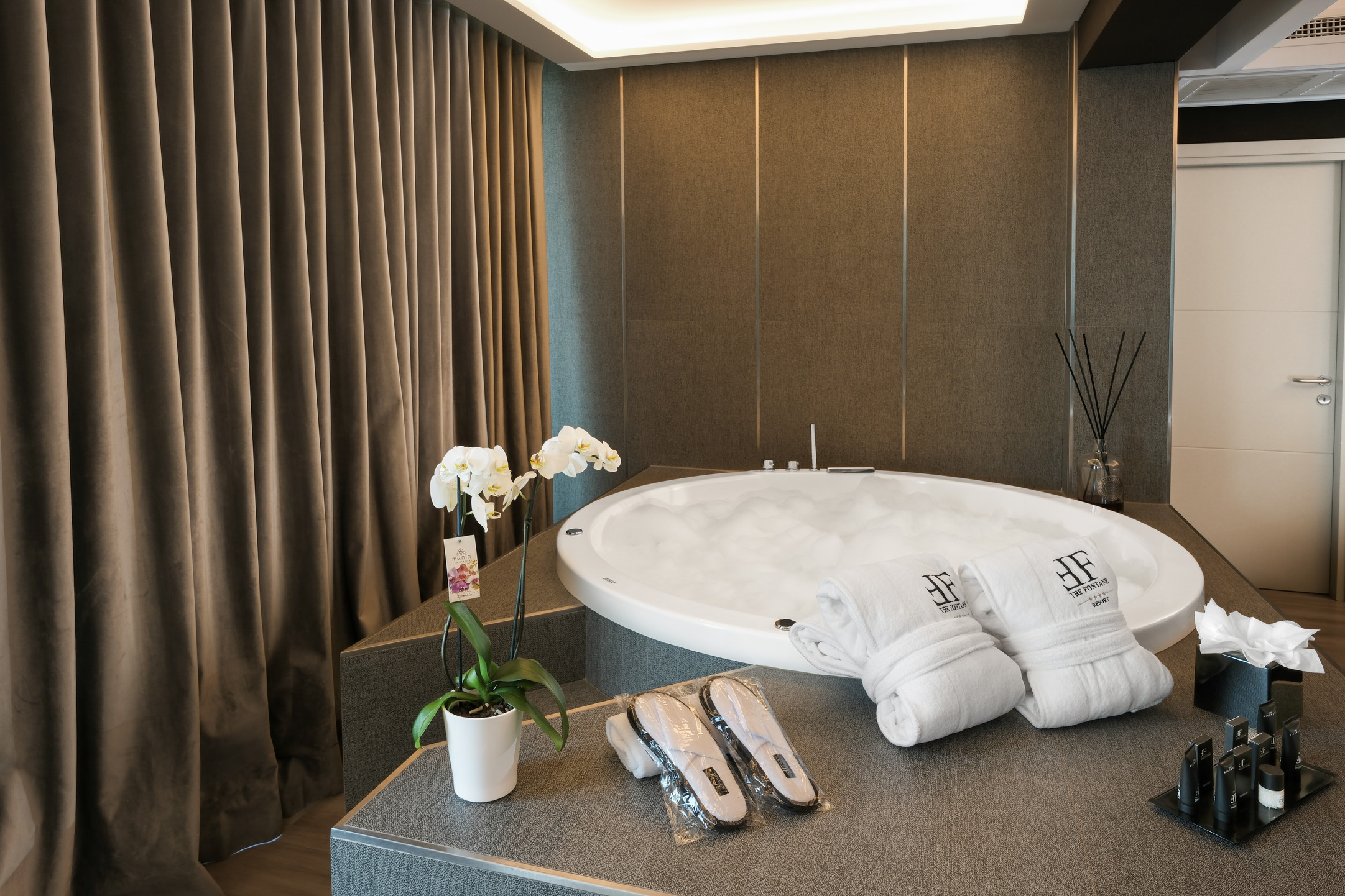 Vasca idromassaggio tonda