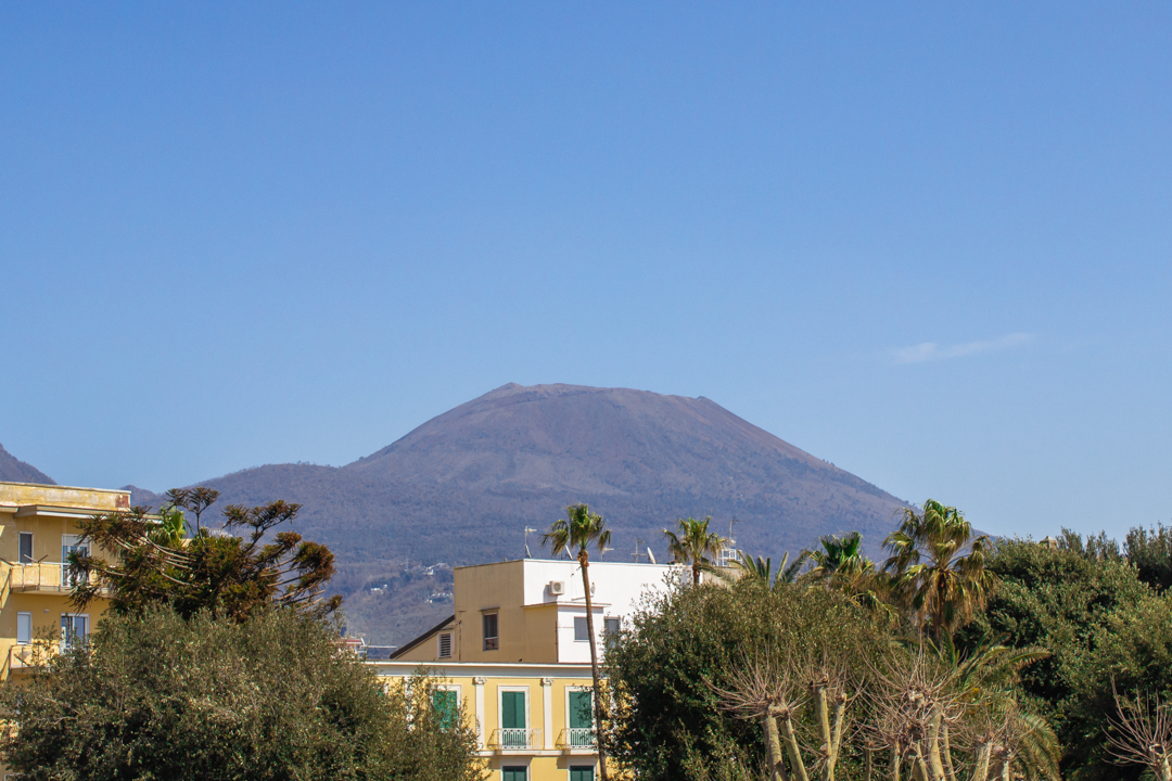 Vista Vesuvio della camera Deluxe